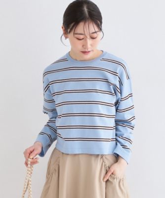 専用！新品UngridVネックマルチボーダーニット♡ Ungrid Vネックマルチボーダーニット ブルー -ファッション通販