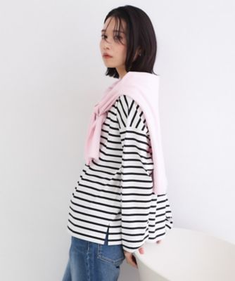 ボーダートップス【洗濯機OK】（2002604388） | OPAQUE