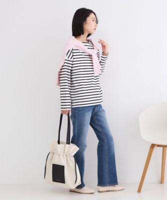 ボーダートップス【洗濯機OK】（2002604388） | OPAQUE