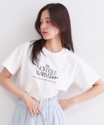 ロゴプリント＆刺繍Tシャツ【洗濯機OK】（2002604395