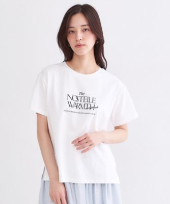 ロゴプリント＆刺繍Tシャツ【洗濯機OK】（2002604395