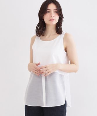 レイヤードドッキングタンクトップ【洗濯機OK