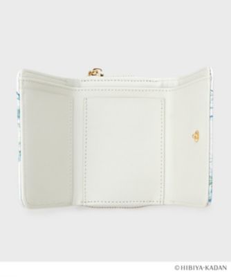 ◇【日比谷花壇コラボ】フラワー三つ折りウォレット