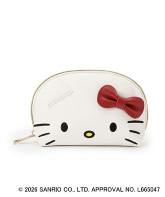 ＜GROVE (Women)＞【ハローキティ】シェル型フェイスポーチ（２００２６０４４２７）