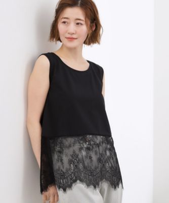ANN DEMEULEMEESTER ブラック レイヤードタンクトップ 36 メンズタンクトップ – Ann Demeulemeester