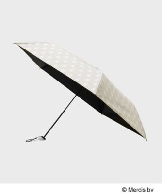 ◇【miffy】総柄プリントデザイン晴雨兼用軽量折りたたみ傘