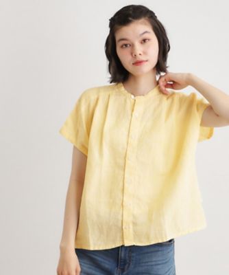 美品STUDIO R330 ボーイフレンドシャツ ブラウス ゆったり ローラ