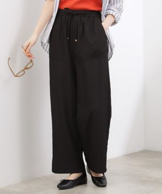 ＜GROVE (Women)＞【貴島明日香さん着用】リラックスドロストイージーワイドパンツ（２００２６０４４９０）