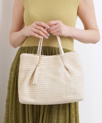 GROVE (Women)/グローブ タックタッセルＰＰ２ＷＡＹトート（２００２６０４５８７）