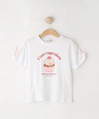 ＜SHOO･LA･RUE (Baby&Kids)＞【１００－１５０ｃｍ】カップケージフレークＴシャツ（２００２６０４５９４）