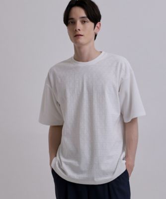 バイヤスジャカードTシャツ（2002604862） | tk. TAKEO
