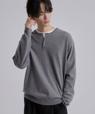 メンズ ”b．”ロゴ ニットプルオーバー | agnes b. HOMME (Men