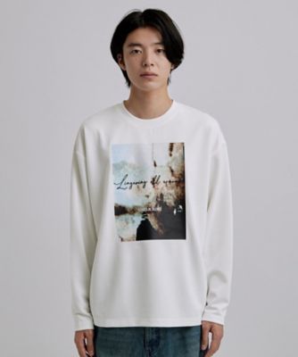 ブラシ刺繍長袖Tシャツ（2002604986） | tk. TAKEO KIKUCHI