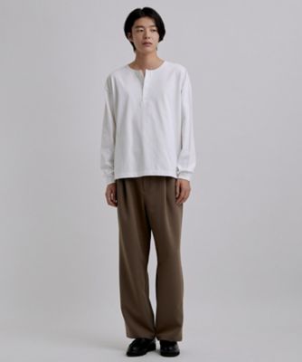 ヘンリーネック長袖Tシャツ（2002604988） | tk. TAKEO