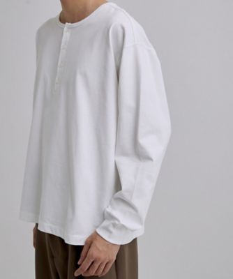 ヘンリーネック長袖Tシャツ（2002604988） | tk. TAKEO