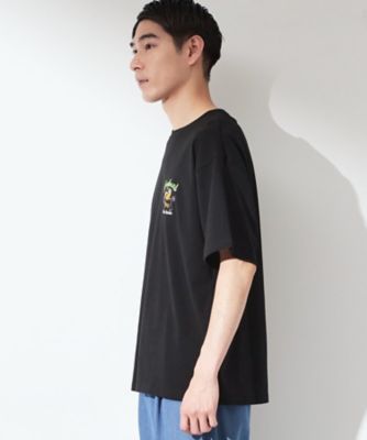 ヒゲオジ サガラ刺繍 半袖Tシャツ 【洗濯機OK