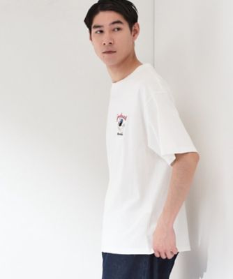 ヒゲオジ サガラ刺繍 半袖Tシャツ 【洗濯機OK