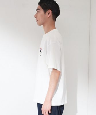 ヒゲオジ サガラ刺繍 半袖Tシャツ 【洗濯機OK