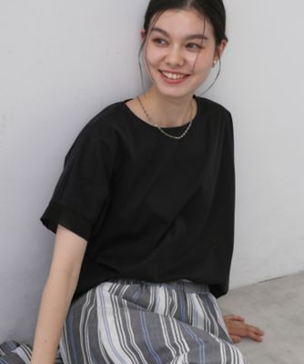 ブラック系 レディースのTシャツ・カットソー | 三越伊勢丹オンライン 