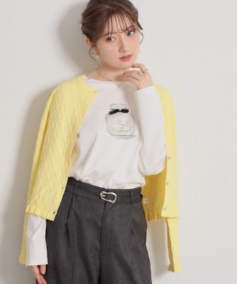 綿100％・洗える】パリジェンヌ プリントTシャツ