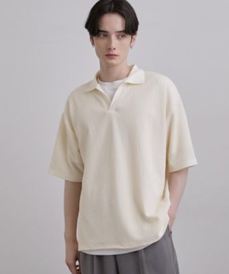 edit clothing 24a/w サイズ2 新品未使用　スキッパー スキッパーポロシャツ（2002607632） | tk. TAKEO KIKUCHI