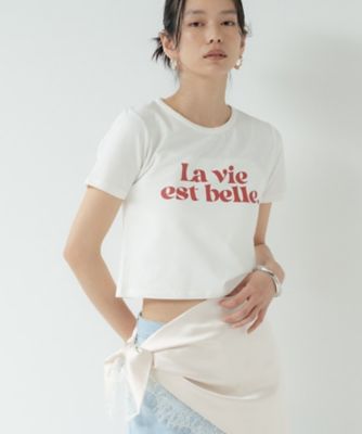 ＜GALLEST (Women)＞ロゴタイトＴシャツ（２００２６０７６５２）