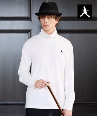 BOWLER HAT LABEL】オフタートル プルオーバージャージ