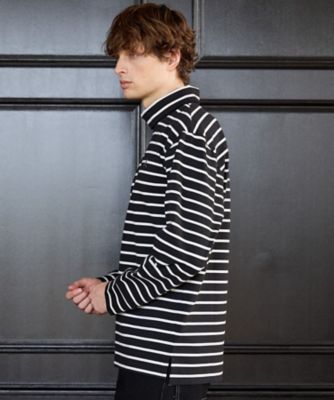 BOWLER HAT LABEL】オフタートル プルオーバージャージ