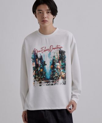 SEE SEE 極美品　長袖Tシャツ　刺繍ロゴ入り　XXXXL オーバーサイズ ブラシ刺繍長袖Tシャツ（2002607676） | tk. TAKEO KIKUCHI