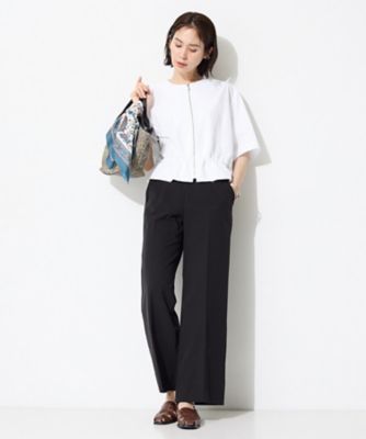 美品✨セオリー CRUSHED SATIN ブルゾン お家洗い可 ネイビー S レディススクラブジャケット半袖[KAZEN製品] KZN702｜THS-白衣通販・販売