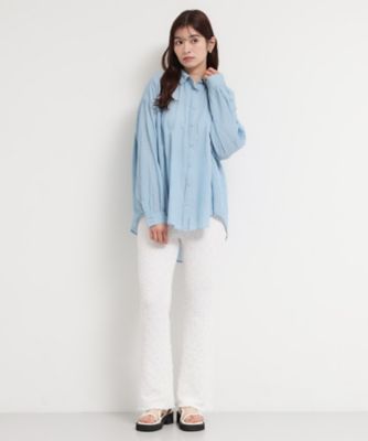 ポコポコシャーリングフレアパンツ（2002607927） | THE