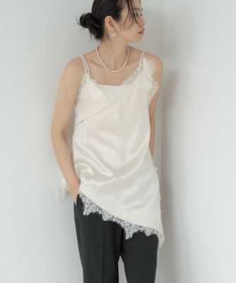 ＜GALLEST (Women)＞イレギュラーヘムレースキャミ（２００２６０８０８４）