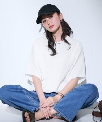 エディットフォールル購入 KIWANDA別注 ドルマンスリーブトップス 洗える／2WAY／裾ドロスト付き】 ドルマンスリーブチュニック