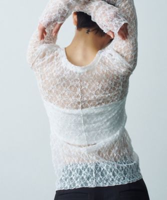 ＜CODE A (Women)＞【Ｒｅ】ｓｔｒｅｔｃｈ　ｌａｃｅ　ｔｏｐｓ（２００２６０８１２９）