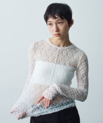 Re】stretch lace tops（2002608129