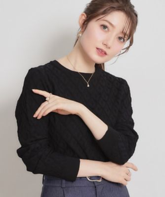 ブラック系 7号（S） レディースのニット・セーター | 三越伊勢丹