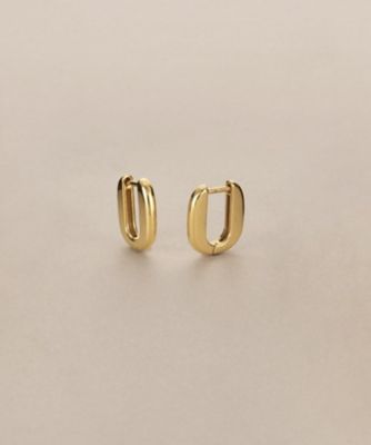 ＜COCOSHNIK (Women)＞Ｋ１０トラックシェイプ　中折れピアス（２００２６０９２５９）