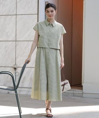S－XL／ひんやり／防しわ】欲しいが詰まった 上品フィット＆フレア