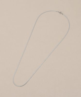 プラチナ フラットヘリンボーン ネックレス（2002609826