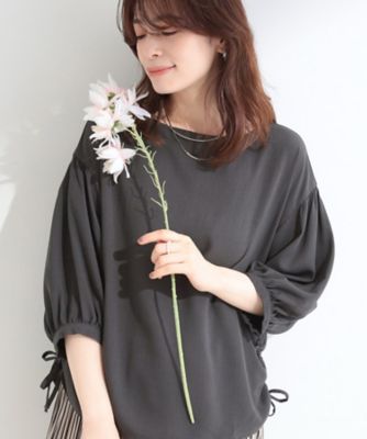 リネン混 5分袖ニット（1276KK05） | COMME CA ISM (Women
