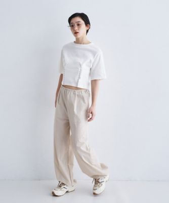 ボーダーズアットバルコニー　コルセットティー　新品　CORSET TEE corset jersey tee（2002610629） | CODE A