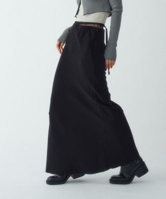 ReRe】easy－fit long skirt