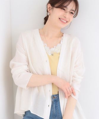 洗濯機可／S－LL】お顔周りすっきり 大人のシアーシャツ