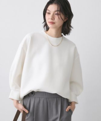 ＜Dessin (Women)＞【洗える】８分袖ボンディングカットソー（２００２６１０９８４）