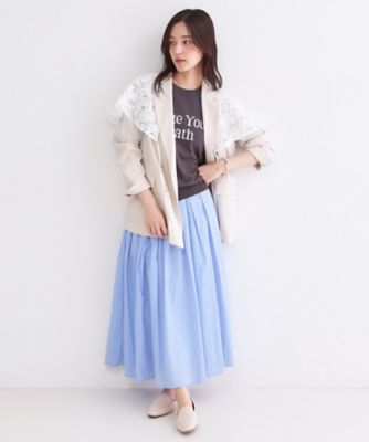 スワンキス♥レースケープトップス 刺繍レースケープ【洗濯機OK】（2002611248） | OPAQUE