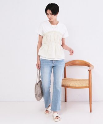 ビスチェドッキングTシャツ【洗濯機OK】（2002611633