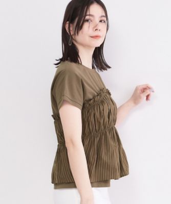 ビスチェドッキングTシャツ【洗濯機OK】（2002611633