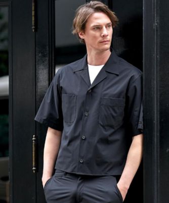 ＜DRESSTERIOR (Men) ＞【セットアップ可】ＳＯＬＯＴＥＸ　ストレッチオープンカラーシャツ（２００２６１２５４６）