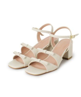 ★定価￥31,900★ 【美品】ブルーレーベル リボン サンダル Sサイズ ダブルリボンサンダル（2002613101） | COUTURE BROOCH