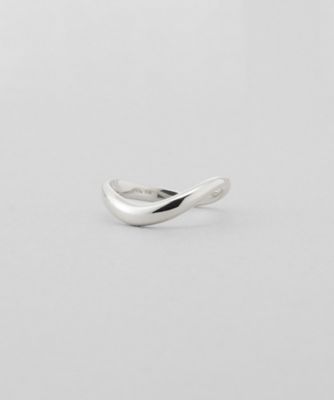 ＜COCOHNIK ONKITSCH (Women)＞シルバー　ウェーブラインリングＳ（２００２６１３３８９）